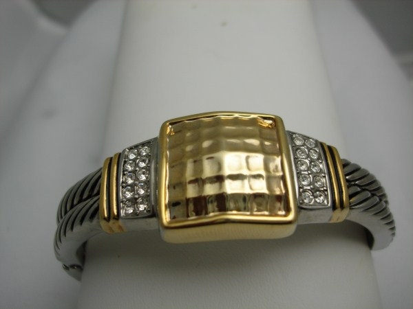 Two Tone Bengal Fashion Bracelet